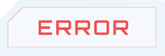 Error message