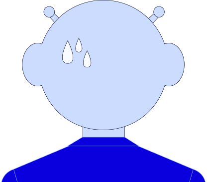 nervous Albert